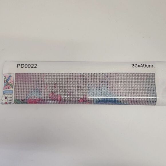 DIY 5D Diamond Painting Blue Bird PD0022 NEW - Picture 2 of 4